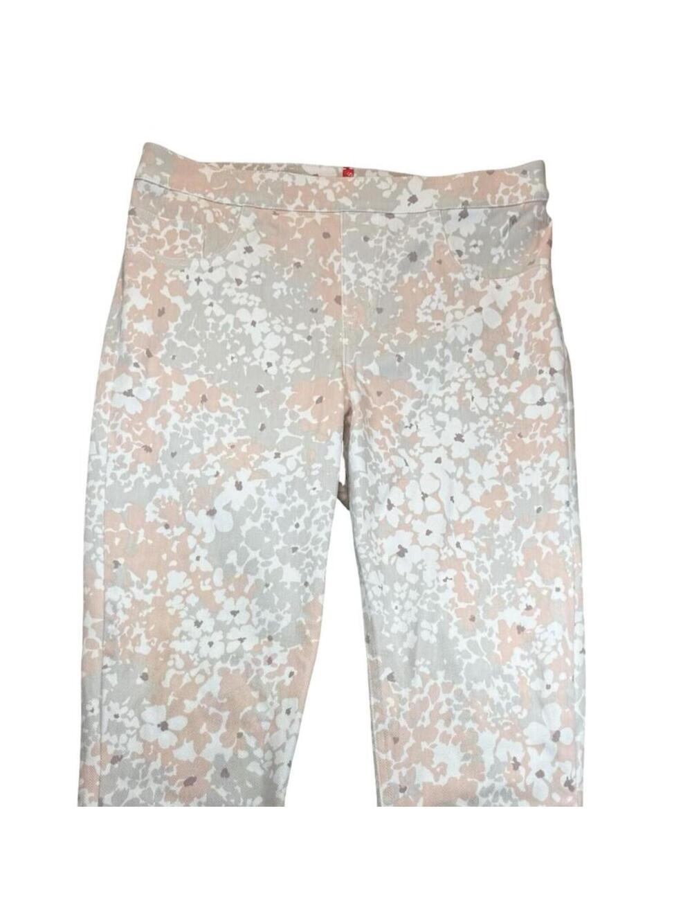 Spanx Flower Print Pants Size L